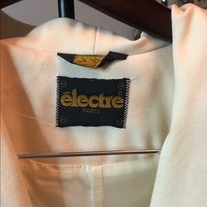 Electra Paris Pure Wool Union Tagged Coat *needs Dry Clean*